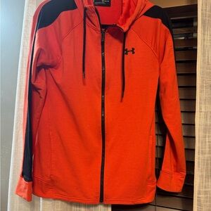 Under Armour Vibrant Red and Black Jacket